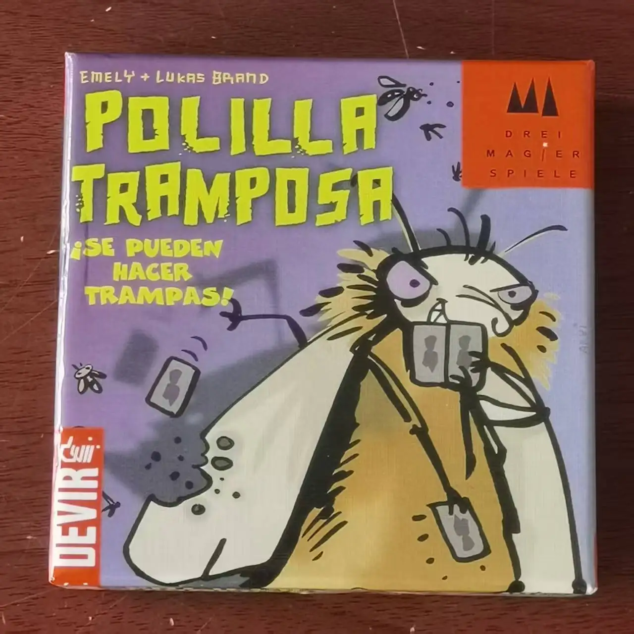 

Карточная игра Mogel Motte Polilla Tramposa Devir-game Moth Cheate (ES)Cheating Moth