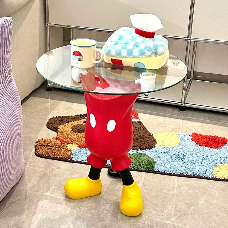 

[VIP] Штаны с Микки Маусом, чайный столик, украшение из смолы, фигурка, креативные настольные игрушки, коллекция моделей, украшение комнаты