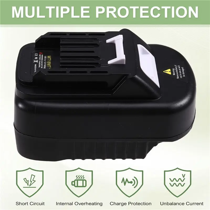 Must Have Adapter For 18V To 12V Battery Convert To For 12V Cordless Power Tool BL1016 BL1021B