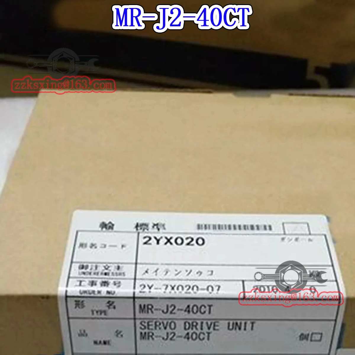 100% Bran-new MR-J2-40CT Original In Box AC Servo Driver Fast Delivery