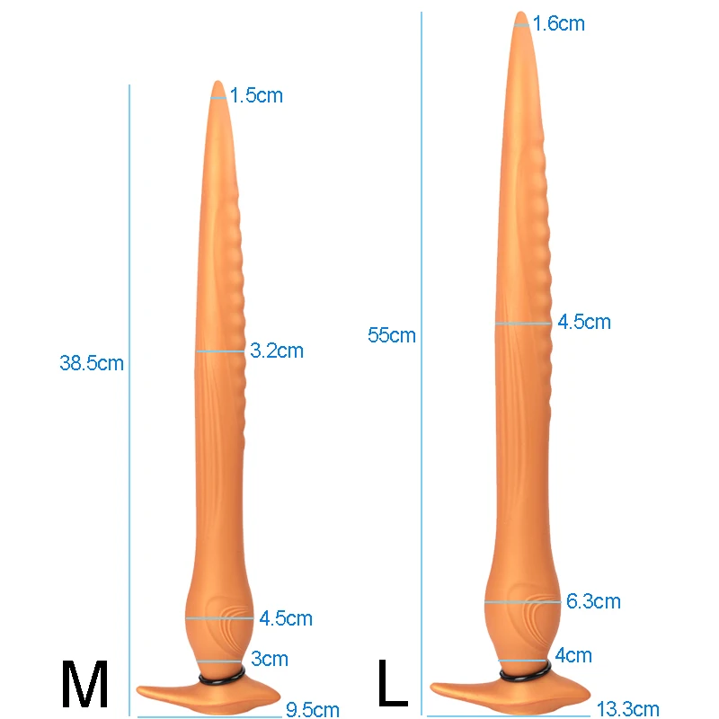 Inflatable Dildo Anal Pump 26-55cm Long Butt Plug Silicone Vagina Extender Sex Toy Middle Hollow Buttplug Men Vaginal Dilator