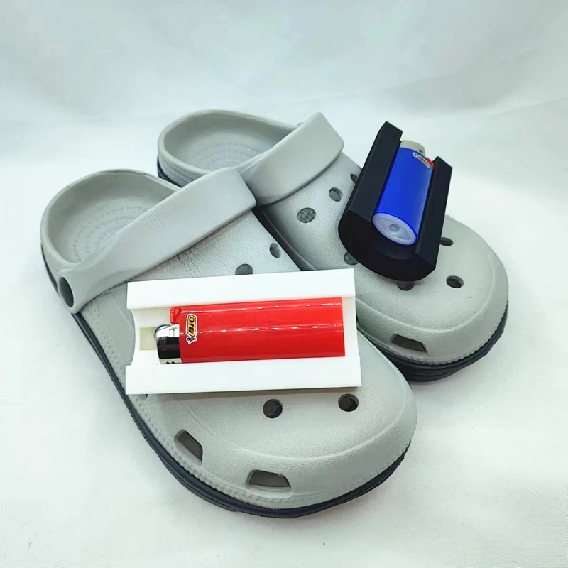 1pc BIC Lighter J6 Holder case for Croc charms Crocs Noticeable Shoe Charm Accessories Christmas Gift For Friend