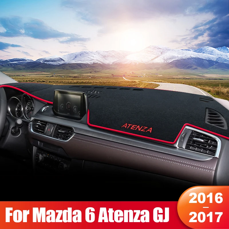 

For Mazda 6 GJ 2016 2017 Atenza Car Dashboard Sun Shade Cover Dash Mat Non-slip Pad Accessories