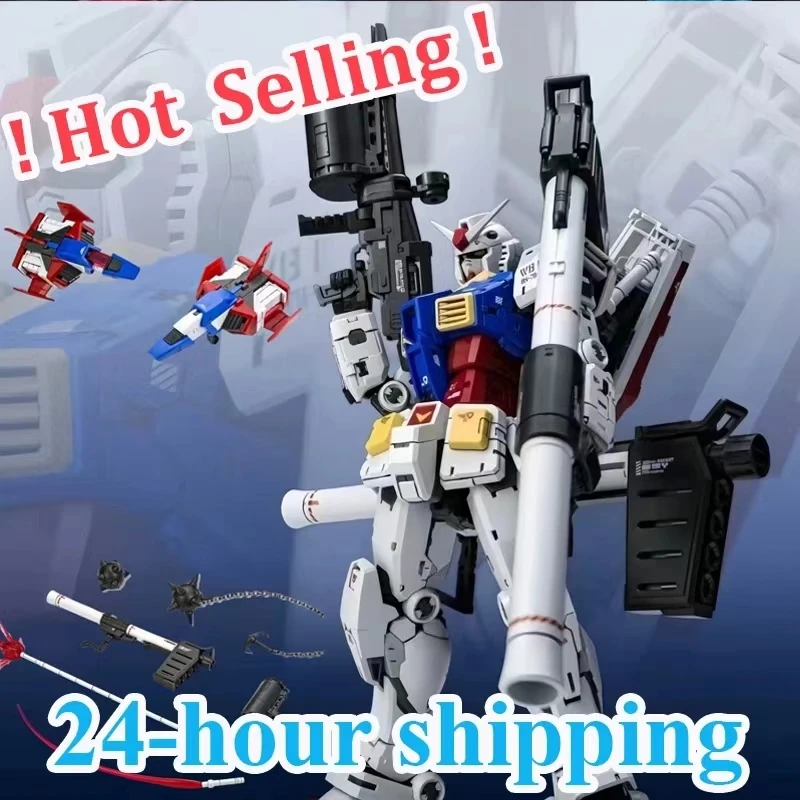 

FAT CAT Model RX-78-2 Assembly Model Kit 1/100 Scale Special RG 1/144 2.0 Enlarged Version Action Figure Plastic Model Toy Gift