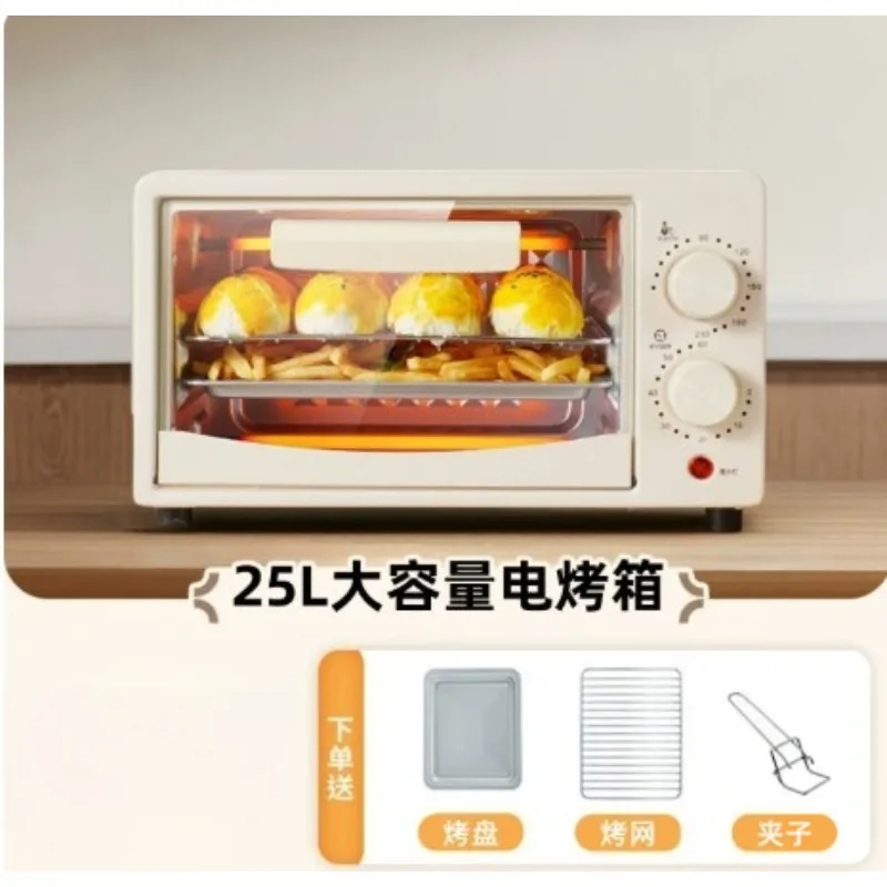 Household Multifunctional Large Capacity Electric Oven, Bread Baker for Home Baking Cake Pizza