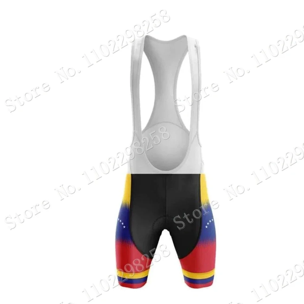 VENEZUELA 2024 Cycling Jersey Set Summer National Cycling Clothing Road Bike Shirts Suit Bicycle Bib Shorts MTB Wear Maillot