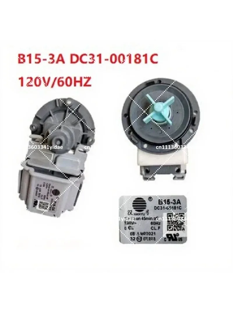 Suitable for B15-3A DC31-00181C 120V 60HZ washing machine accessories drain pump