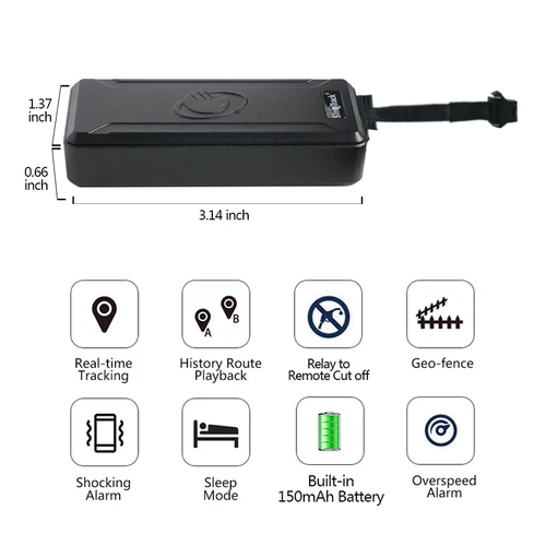 Imagen 2 del producto SinoTrack ST-901AL 4G + 2G GPS tracker 3 unidades dispositivo localizador de seguimiento en tiempo real con plataforma gratuita y alarma Acc de aplicación