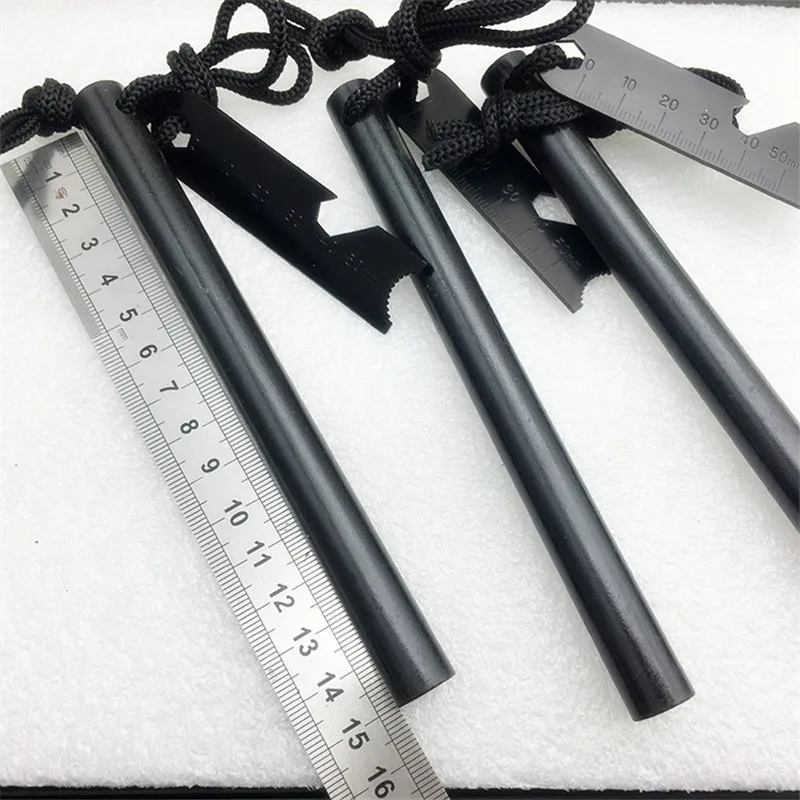 Hot selling outdoor ignition stick, magnesium stick with scraper, camping ignition stone, ignition stick tool (with gift box)