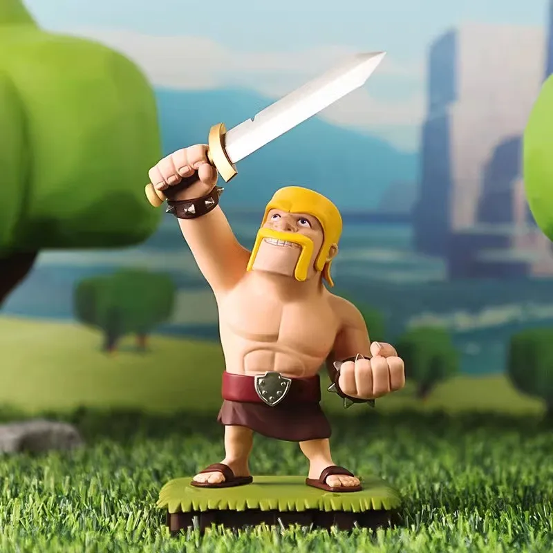 

Суперcell Royal War Clash Of Clans, натуральная серия Clash Of Clans, фигурки Victory, новый Golum Stone Man, новинка