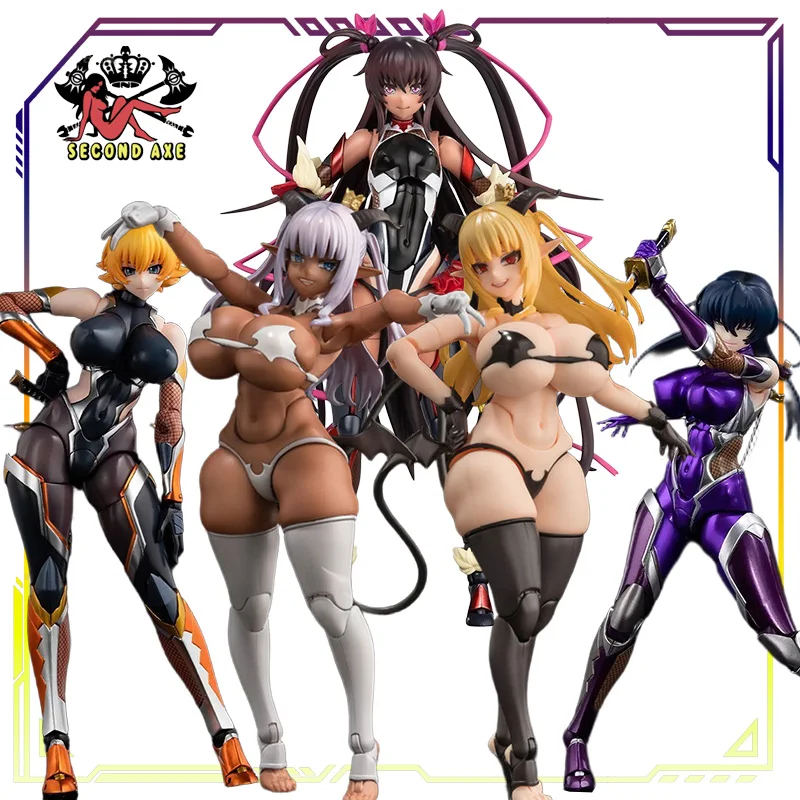 

SECOND AXE Original HENTAI Series Jinghe Sakura Action Figure Assembly Model Toys Collectible Model Ornaments Gifts for Boys