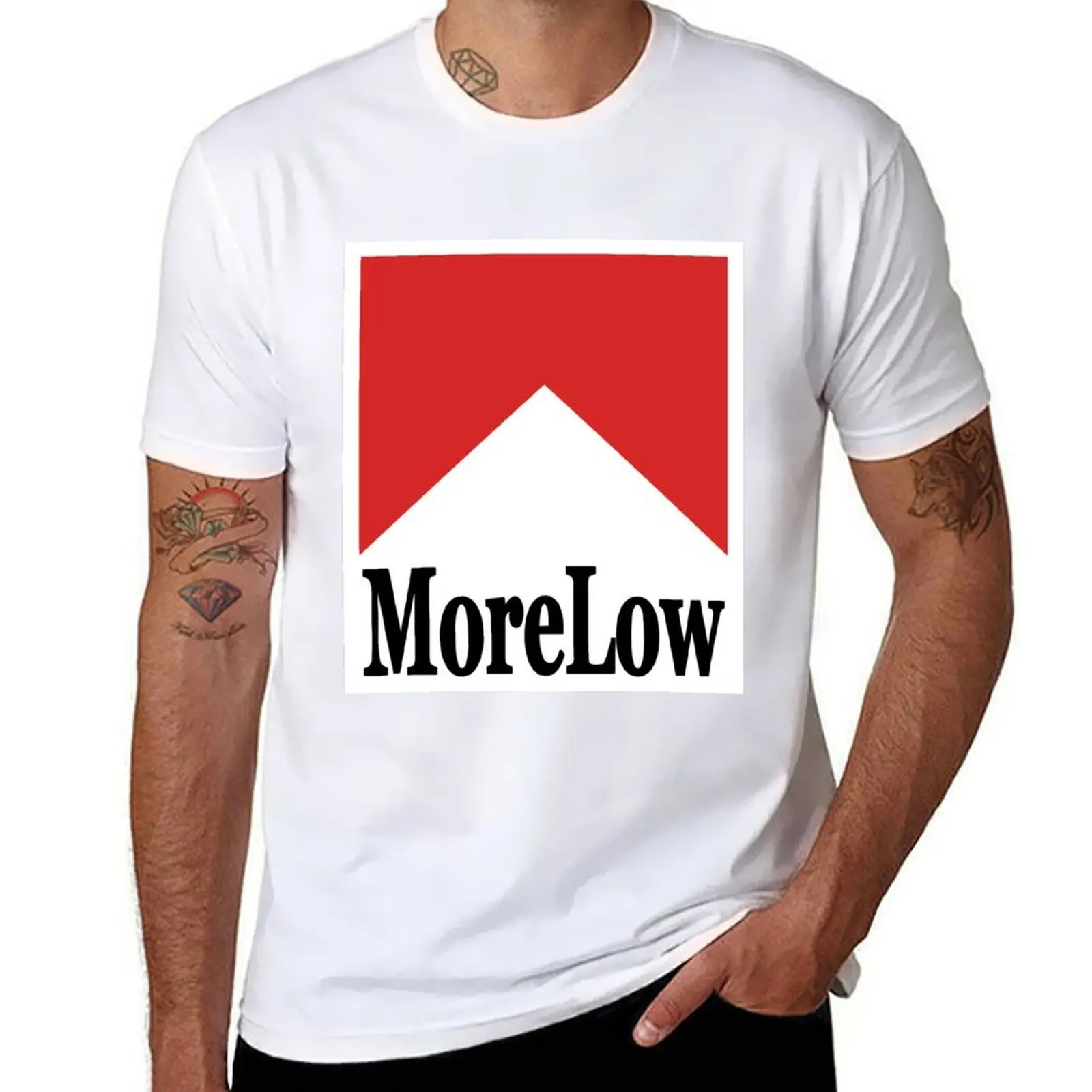 

More Low T-Shirt t shirt man designer t shirt for man 100 percent cotton T-Shirt