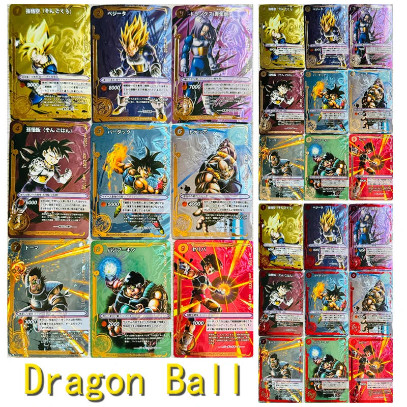 

Anime Dragon Ball Chapter Ii Diy Homemade Flashcards Son Goku Android 17 Son Goten Personas Game Collection Birthday Present