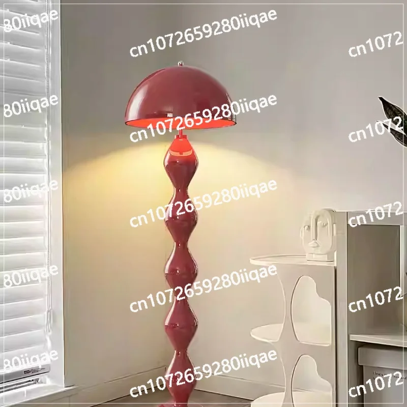 Cream Style Mushroom Floor Lamp Nordic Living Room Sofa Bedroom Dining Room Premium Lighting