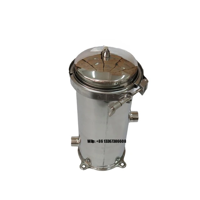 

Factory Direct Filtration Liquid Stainless Steel Bag Filter Housing
