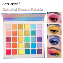 Professional 30 Colors Eye Shadows Glitter Shimmer Eye Shadow Matte Eye Pigment Shimmer Make Up Palette Set Kit Cosmetic Women