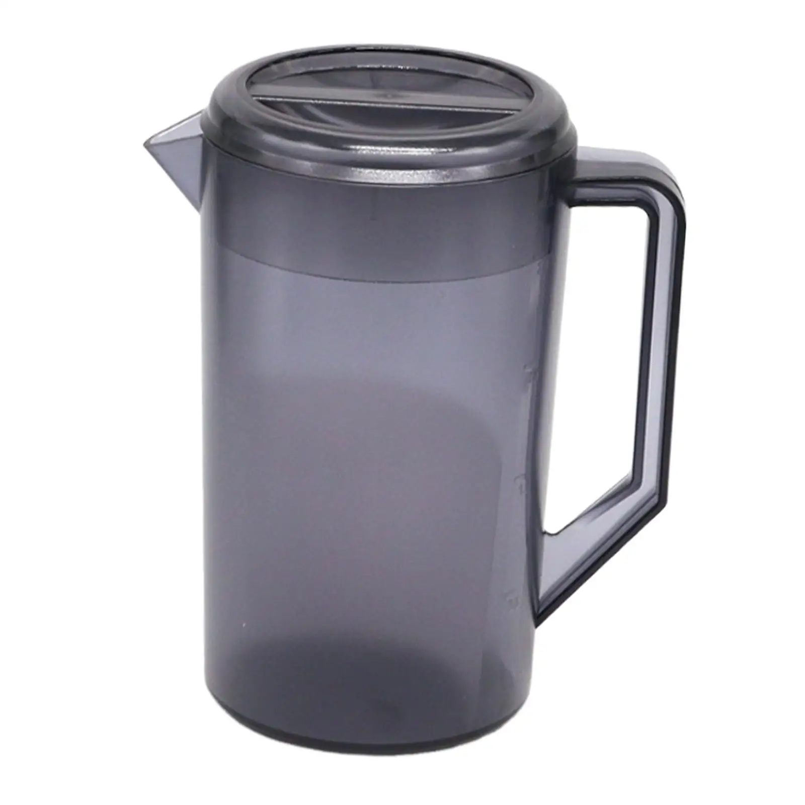 Beverage Water Pitcher Jug with Handle Leakproof Freezer Safe for Homemade Lemonade Iced Tea Serving