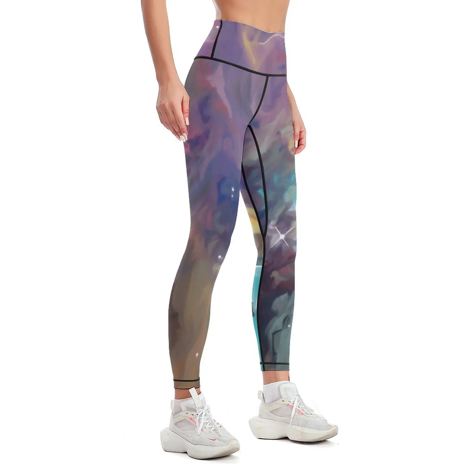 Nebula Leggings jogging pants sportswear for gym Women's gym Sportswear woman gym Womens Leggings