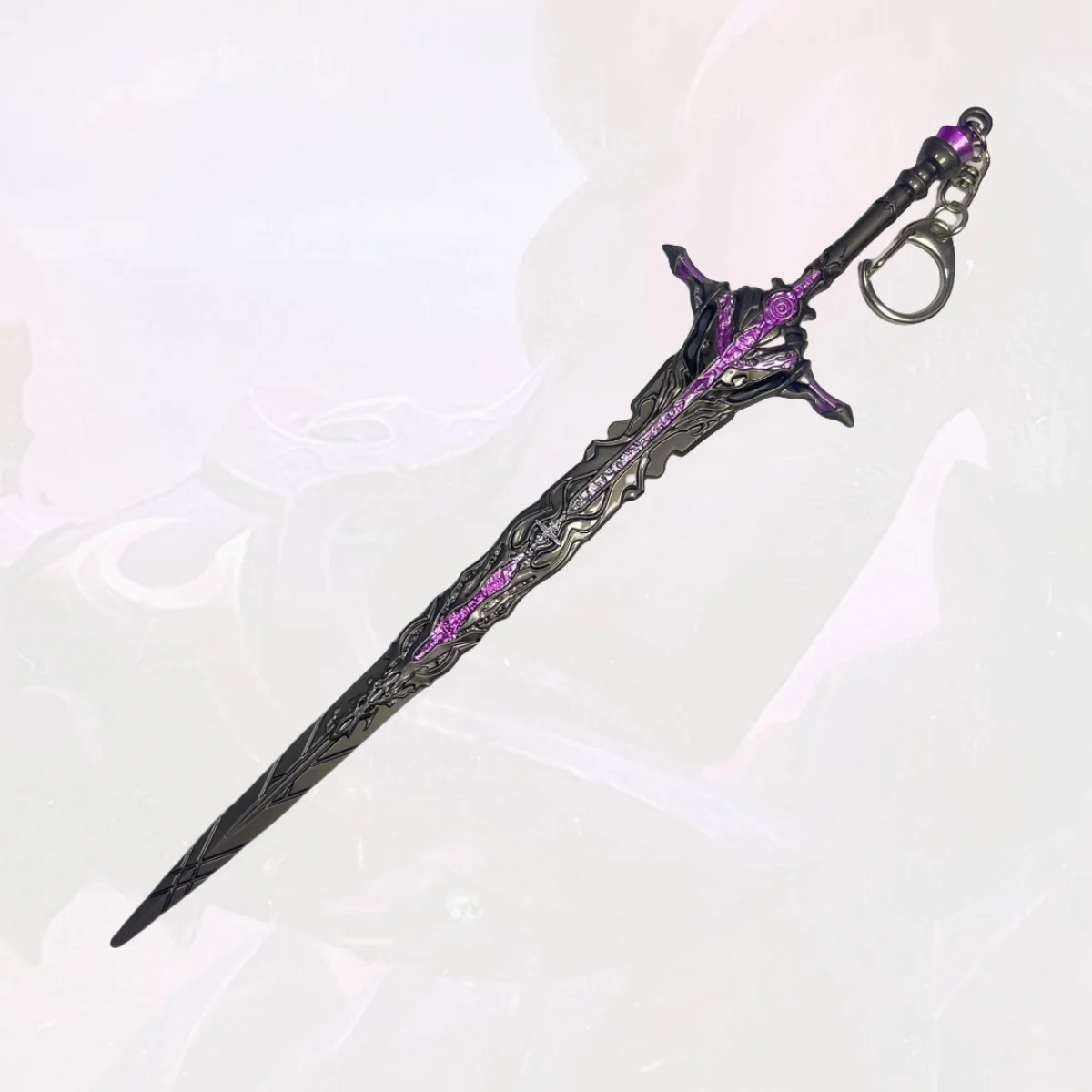 9.8 بوصة فاينل فانتسي أوميغا معدن كاتانا السيف اليابانية كاتانا صابر الأصلي الساموراي صابر سكين تأثيري اكسسوارات الدعامة لعبة