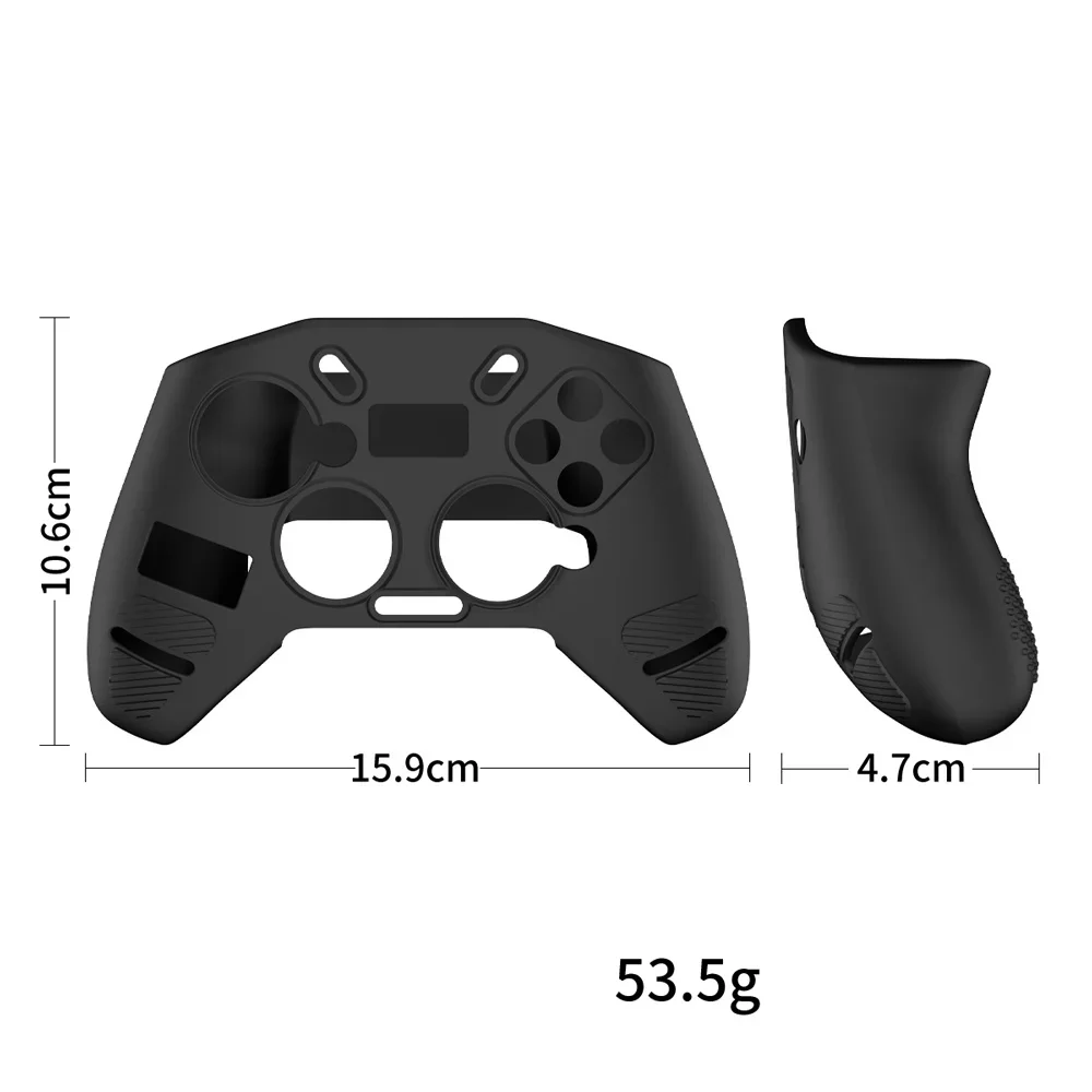 CoverJoy Silicone Case for FLYDIGI APEX4 Controller Dustproof Slim Lightweight & Shockproof Cover in Solid Color