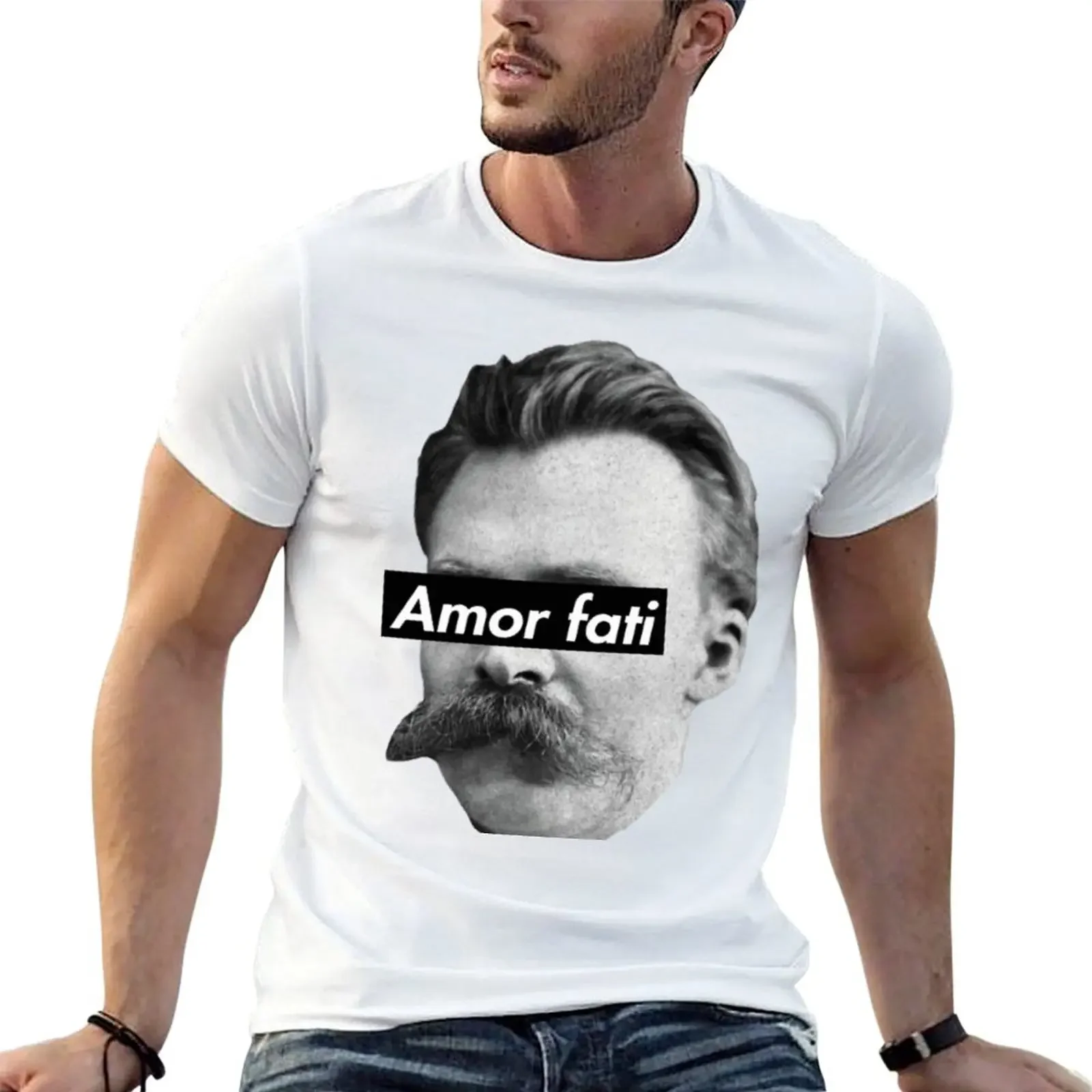 

Nietzsche Amor fati| Perfect Gift T-Shirt aesthetic clothes korean fashion mens t shirt