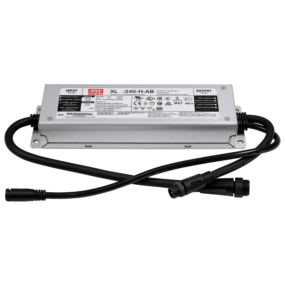 

100w 120w 240w 480w 600w IP65 IP67 Waterproof Meanwell dimmable led driver