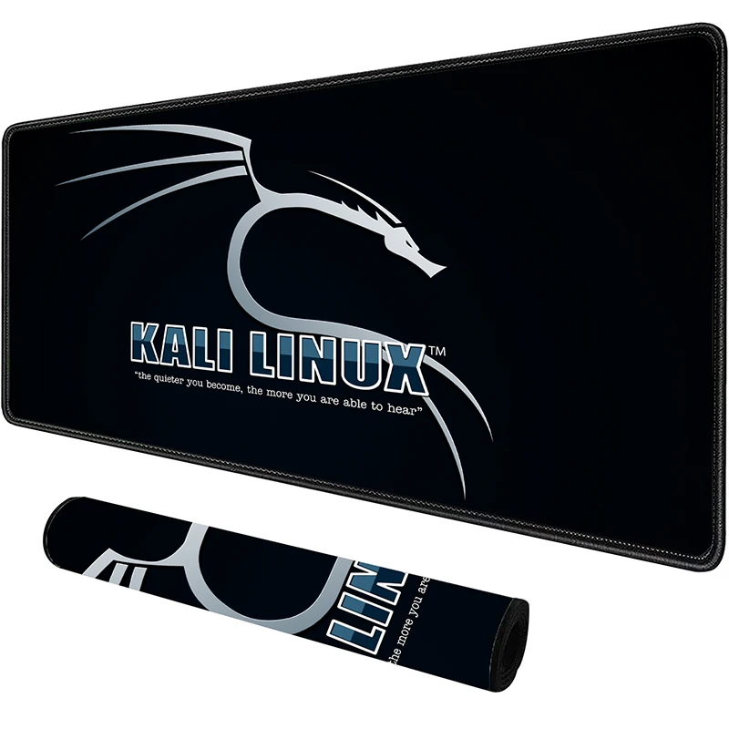 Mouse Pad Kali Linux Keyboard Mat Desk Durable Desktop Mousepad Rubber Gaming Long Gamers Decoracion Gamer PC Computer Mausepad