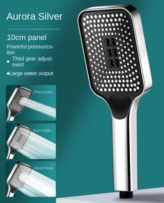 

Shower Set Ceiling Head - 8-inch Large Shower: Pressurized Handheld, Simple Bathroom Single Head