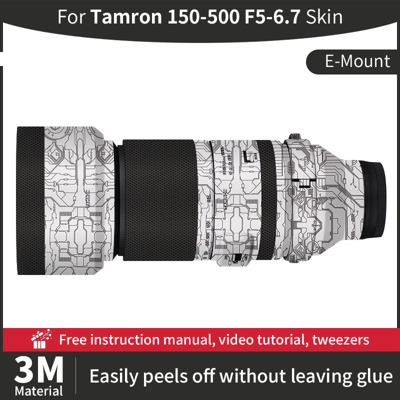 

Для Tamron 150 500 мм Sony Skin Tamron 150-500 F4-6.7 (A057) чехол для объектива камеры с защитой от царапин