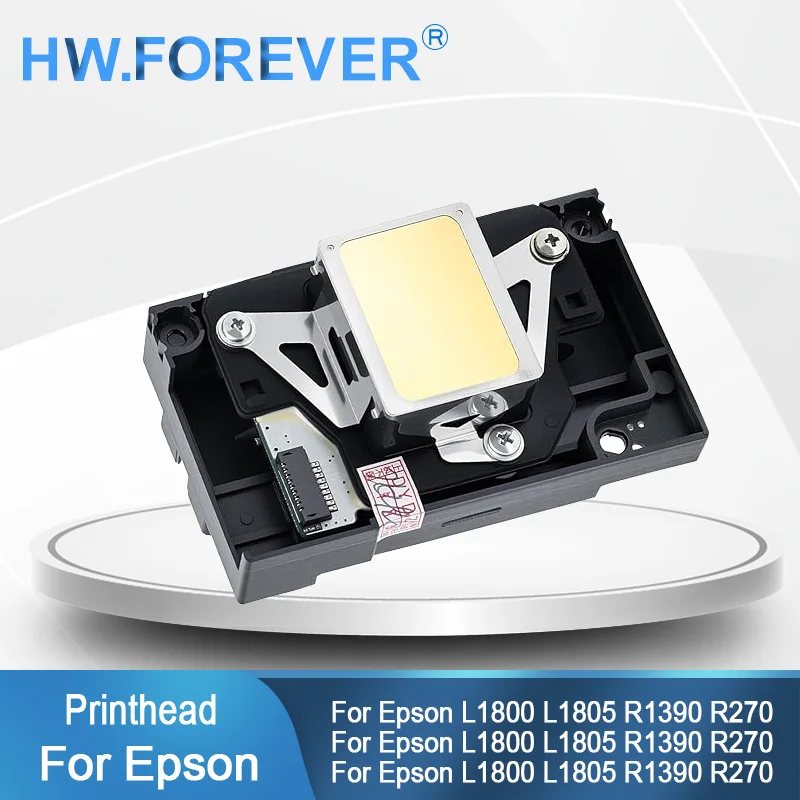 Cabezal de impresión L1800 R1390, cabezal de impresión DTF para impresora Epson L1800 L1805 R1390 R270 R260 R265 R390 RX510 RX580 RX590