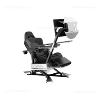 Ergonomic Excellence Cockpit Gaming and Office Chair Computer Reclining Cockpit Gaming Chair (Exclude 2 Monitors)