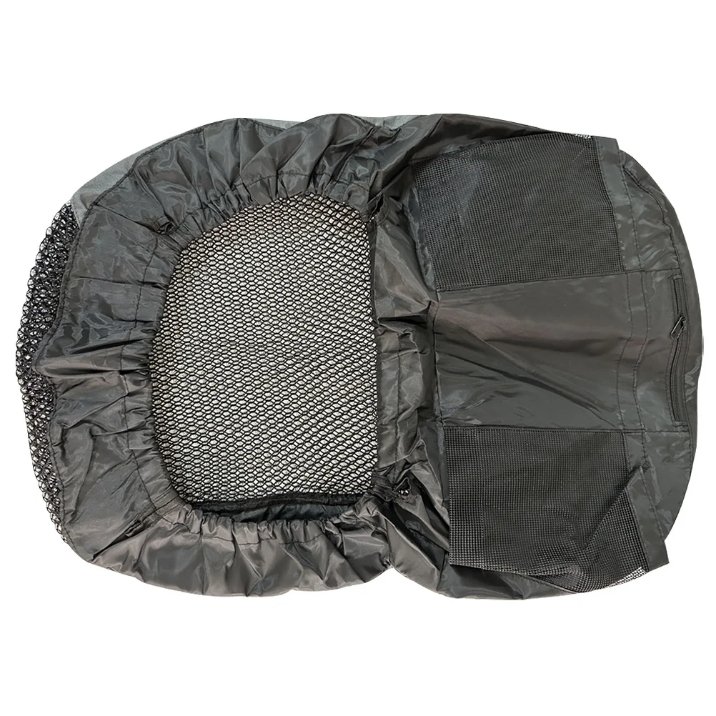 Capa de assento de trator leve respirável oxford malha pano equitação cortador de grama protetor de assento à prova de sol capa de trator de gramado