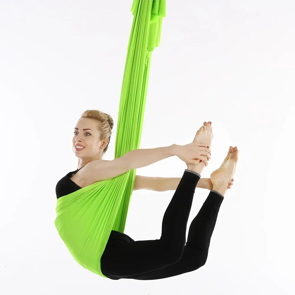 Newly Upgraded High Strength Soft Anti-Gravity Air Yoga Hammock Flight Air Yoga Experience Nylon Material
