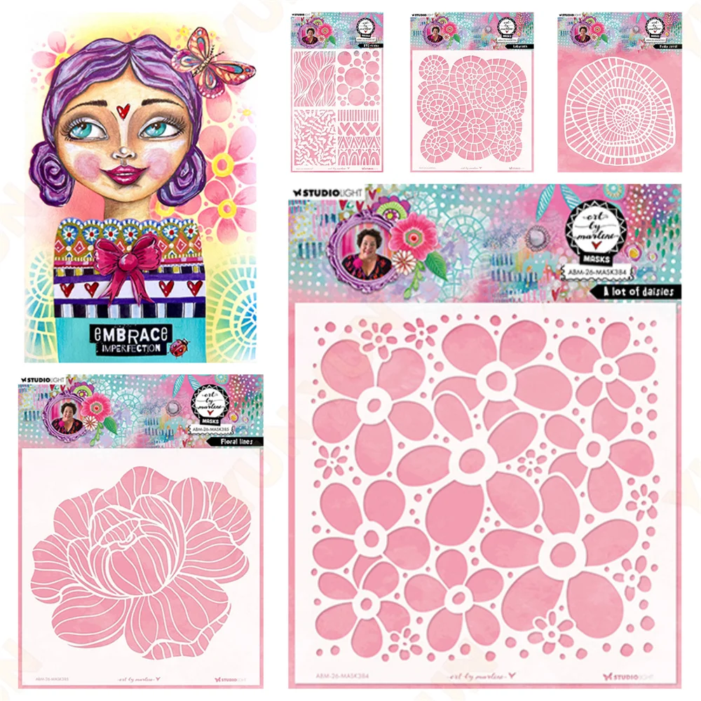 Funky Spiral Floral…