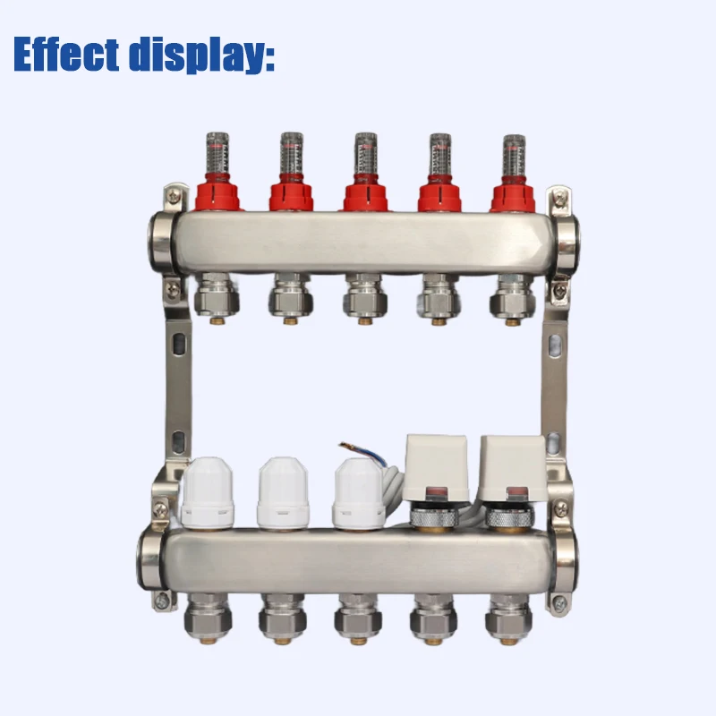 4 Wires 230V Thermal Actuator (Zone Valve) for hydronic Water/Glycol pex Radiant Floor Manifold