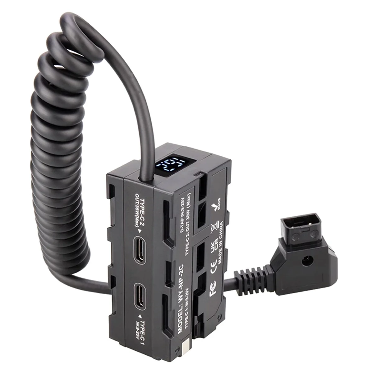 جديد 3C-D-TAP إلى NP-F550/970 الدمية البطارية NP-F سلسلة على الوجهين بطارية الدمية شاشة الكاميرا نقل الصور التصوير الفوتوغرافي