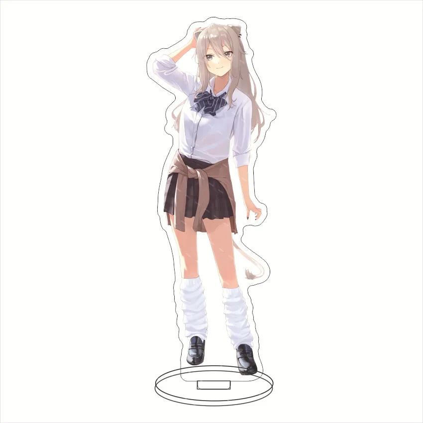 16CM Anime Acrylic Figure VTuber HOLOLIVE Minato Aqua Tokoyami Towa Cos Shishiro Botan Usada Pekora Gifts Stand Ornaments view 6