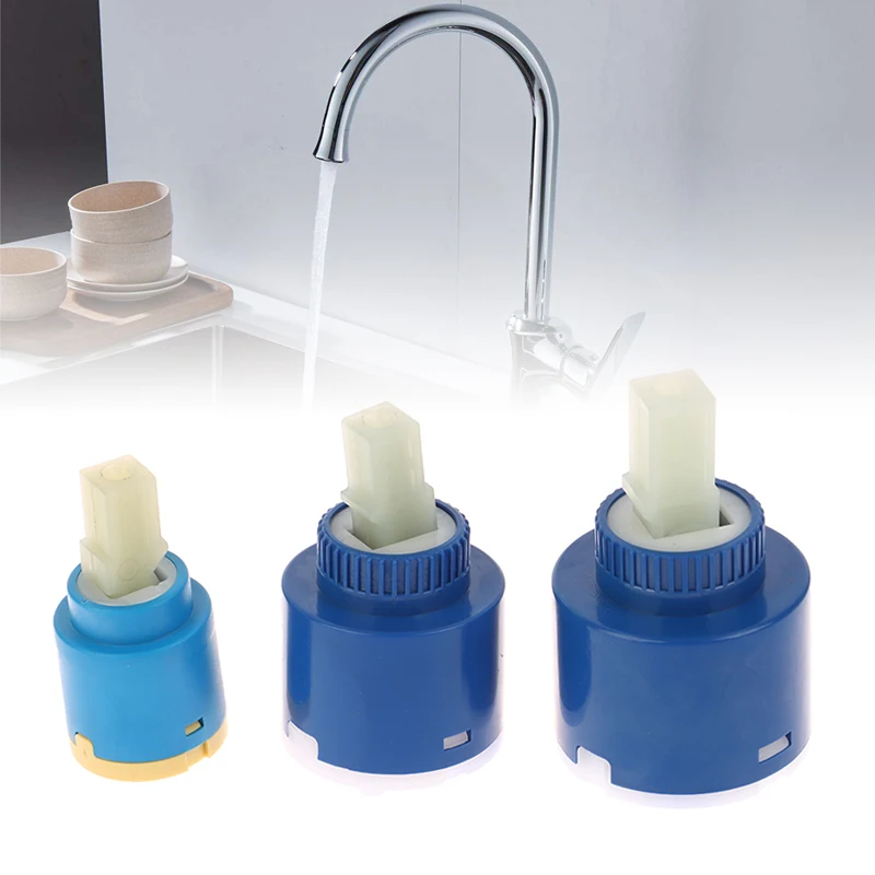 1pcs 25mm 35mm 40mm Ceramic Cartridge Valve Kitchen Bathroom Cartridge Valve Mixer Tap Repalce Accessories