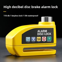 Bicycle Disc Brake Lock Alarm, Electric Bike Lock, Motorcycle Brake Disc Anti-theft Lock, Riding Equipment