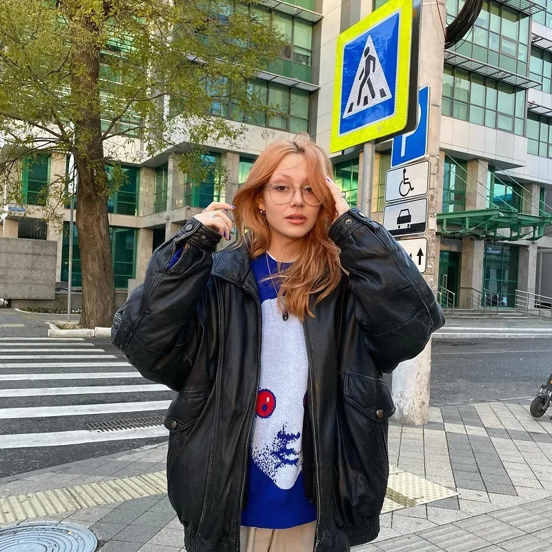 2025 nieuwe hiphop patroon bedrukte hoodie straat gothic herfst harajuku losse paar trui