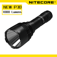 NITECORE NEW P30 Flashlight Led Flashlight Tactical Torch for hunting flashlight camping lanterm searching Self-defense handlamp