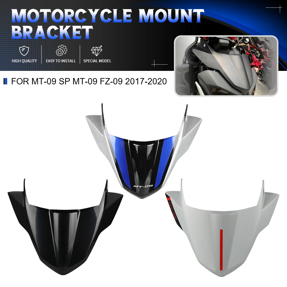 

For YAMAHA MT-09 SP MT-09 FZ-09 2017 2018 2019 2020 Motorcycle Accessories Front Windshield Windscreen Airflow Wind Deflector