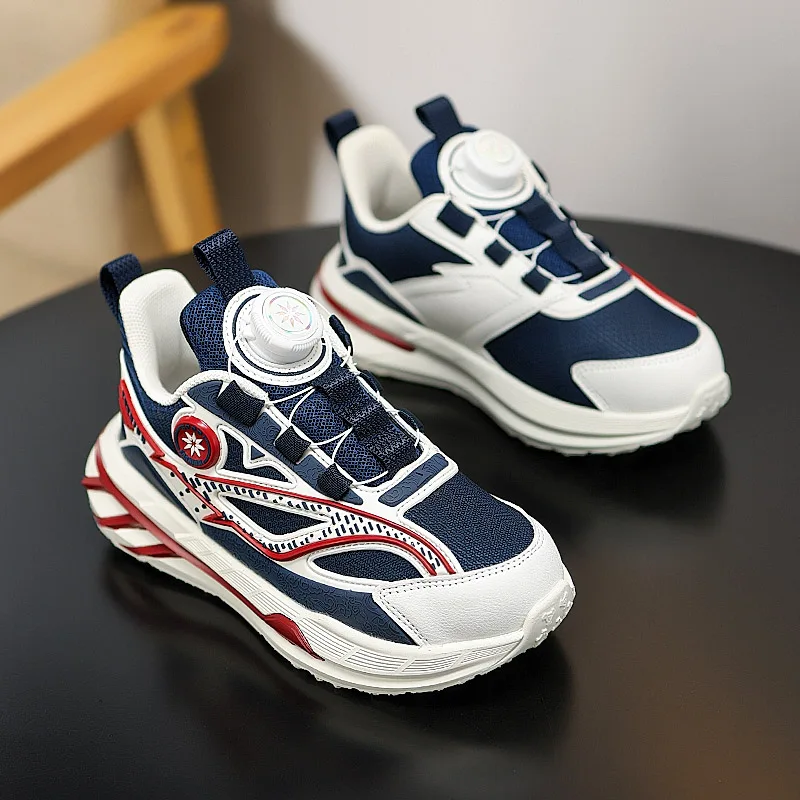 

2026 New Children Mesh Breathable Running Shoes Kids Casual Sports Shoes with Thick Soles Boys Girls Fashion Versatile Sneakers