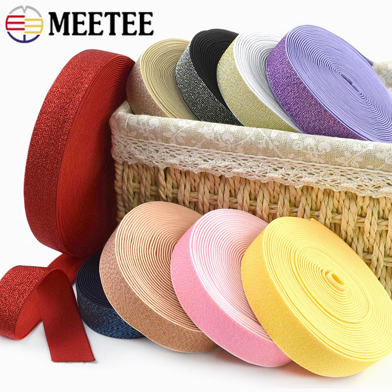

Эластичная нейлоновая лента 2/5/10 м, 25-50 мм для брюк, ремней, резинок для одежды, декоративная эластичная тесьма, аксессуары для шитья своими руками