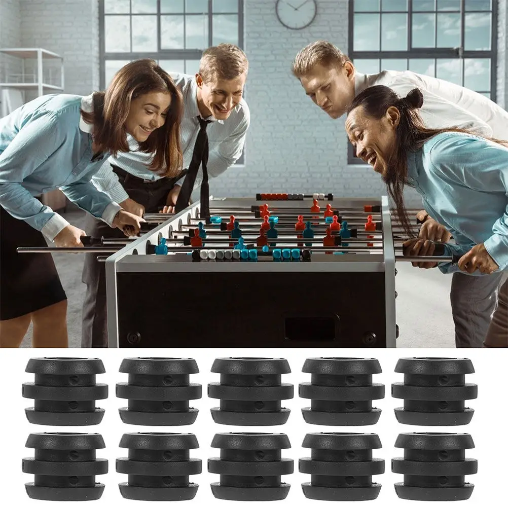 

16 шт. резиновых прокладок-отбойников для футбольного стола, стабилизирующие шайбы для футбольных штанг, бамперы, сменные аксессуары для настольного футбола