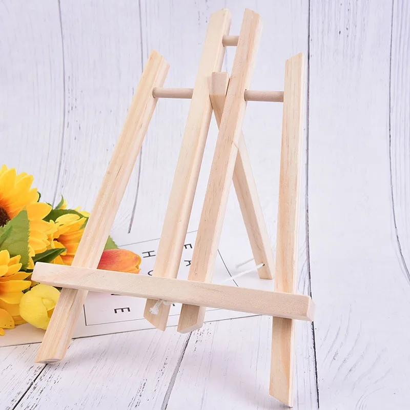 

GATYZTORY Beech Wood Table Easel Stand To Painting Craft Wooden Vertical Painting Technique Special Shelf For Art Supplies