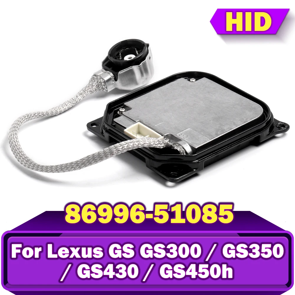 

86996-51085 HID ксеноновый балластный блок KDLT003 3900060082 DDLT003 Блок управления воспламенителем D4S D4R для Lexus GS300 GS350 GS430 GS450h