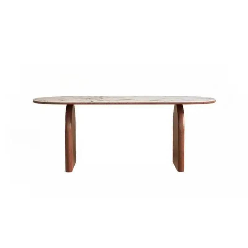 طاولة طعام بمساحة صغيرة زينة بيضاء صالات بيضاوية حجرة طعام صغيرة طاولة طعام حديثة أثاث ميسا دي جانتار للمنزل