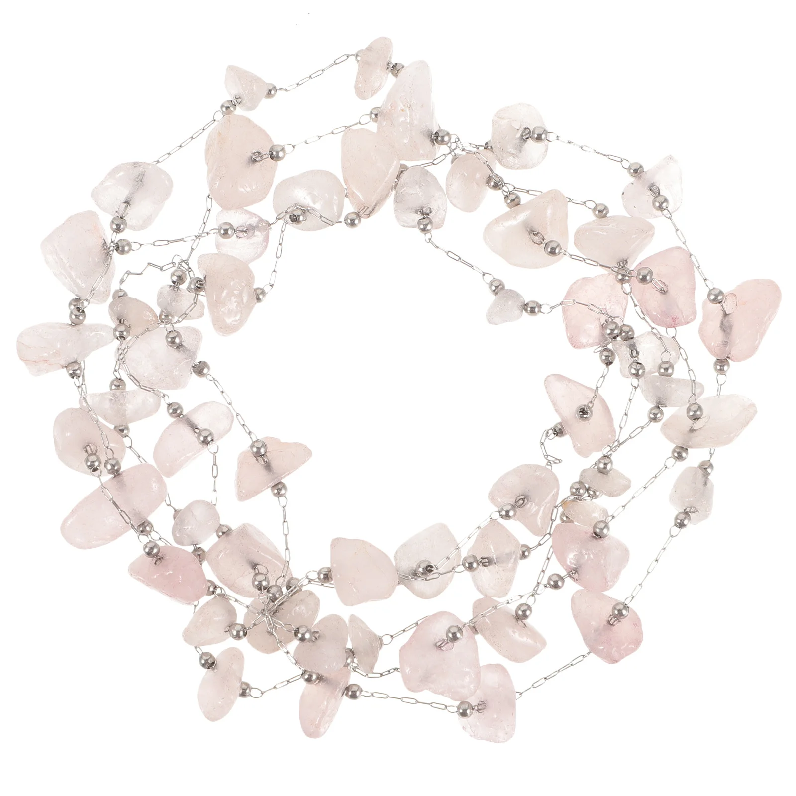 

Natural Stone Bead Adjustable Jewelry Making For Bracelet Necklace Anklet Diy Crafts Metal Sewing Embellishment Decorative Link