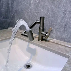 Multi-Purpose Digital Display Rotatable Faucet, 3-Speed Adjustables, Durable Faucet Replace for Home Bathroom Accessories